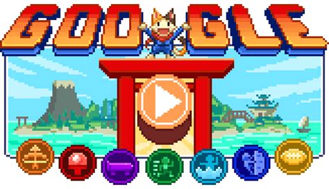 Doodle Champion Island Games Begin! Doodle .